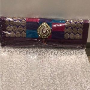 Indian Clutch purse bag crossbody